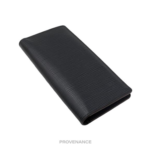 🔴 Louis Vuitton Brazza Long Wallet - Blue Marine Epi - Picture 4 of 9